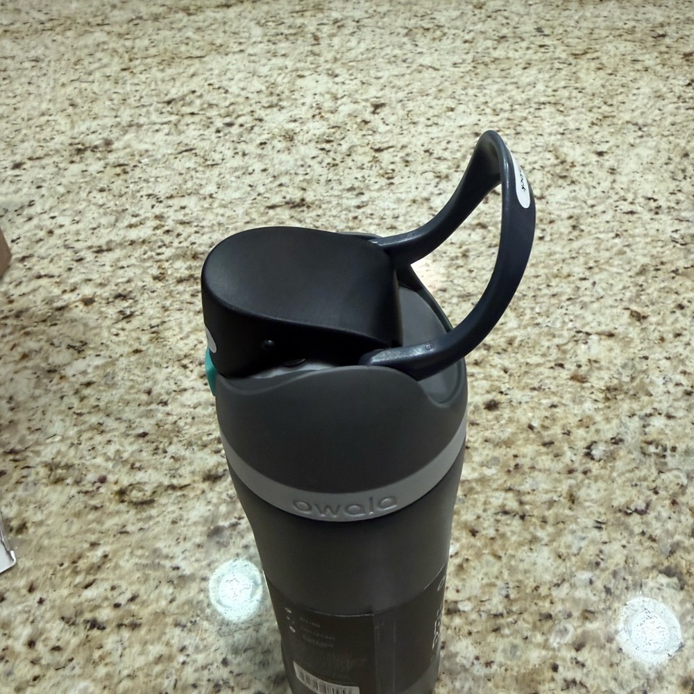 Owala Black Insulated Water Bottle with Built-in Straw - Picture 3 of 3